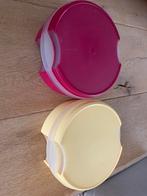 Tupperware venstertrommels 2 st gebruikt, Gebruikt, Verzenden, Tupperware, Venstertrommel