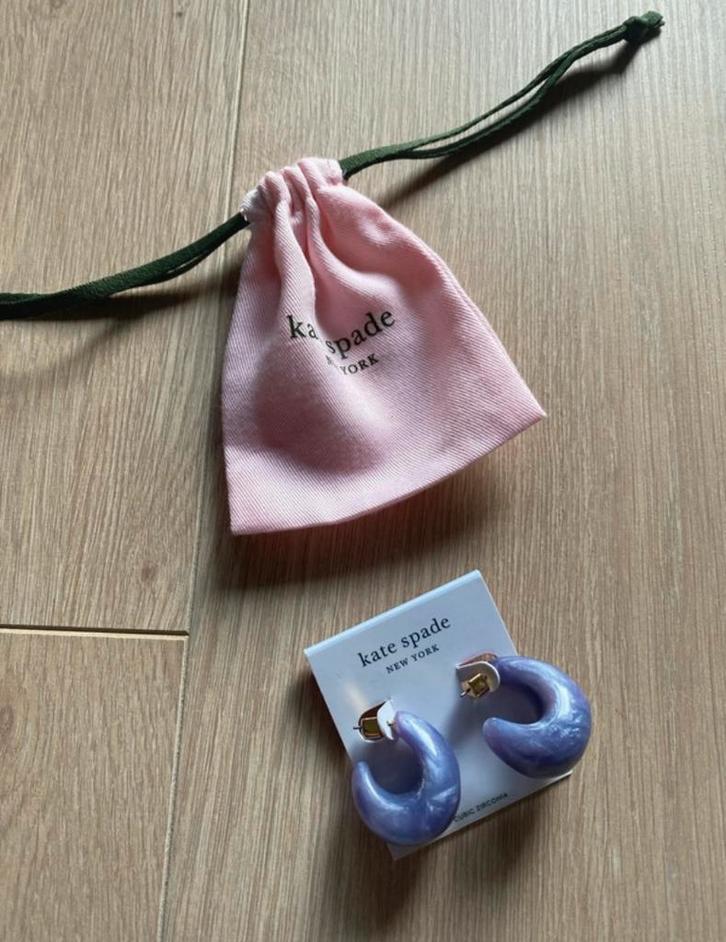 Kate spade oorbellen 2 paar, Sieraden, Tassen en Uiterlijk, Oorbellen, Overige materialen, Ophalen of Verzenden