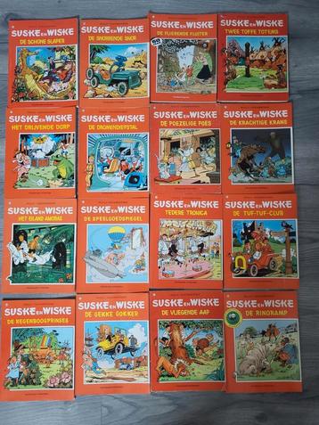 Teab  36 x  Suske & Wiske stripboeken. beschikbaar voor biedingen
