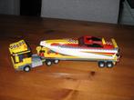 lego 4643  grote auto met aanhanger en boot, Ophalen of Verzenden, Zo goed als nieuw, Lego