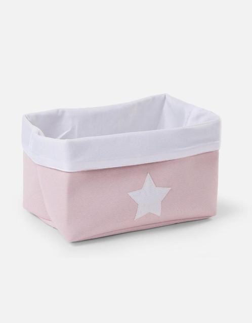 Opbergmand Zachtroze wit 32x20x20 - Childhome - Leegverkoop, Kinderen en Baby's, Kinderkamer | Inrichting en Decoratie, Nieuw