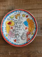 Blond Amsterdam Even Bijkletsen Plat Bord , Huis en Inrichting, Keuken | Servies, Ophalen of Verzenden, Aardewerk, Blond Amsterdam