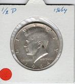 Amerika, half dollar 1964, Postzegels en Munten, Munten | Amerika, Ophalen of Verzenden, Noord-Amerika, Losse munt, Zilver