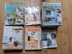 Gratis stapel Woonbladen & Seasons 2010-2017, Ophalen, Gelezen, Overige typen