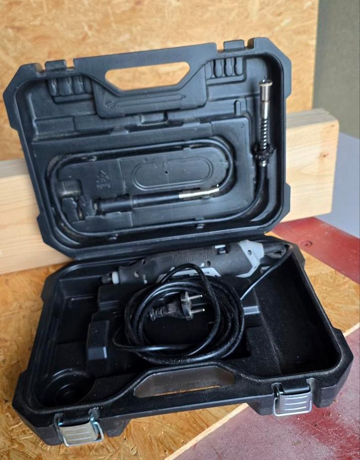 Duro Pro multitool D-SG 163 LCD incl koffer, Doe-het-zelf en Verbouw, Gereedschap | Boormachines, Kolomboormachine, Ophalen of Verzenden