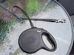 Flexi L / tape 8 m Hondenriem- tape - zwart- L 8 m, Ophalen, Gebruikt, Hondenriem