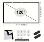 Projectiescherm of beamer scherm, Ophalen of Verzenden, Nieuw
