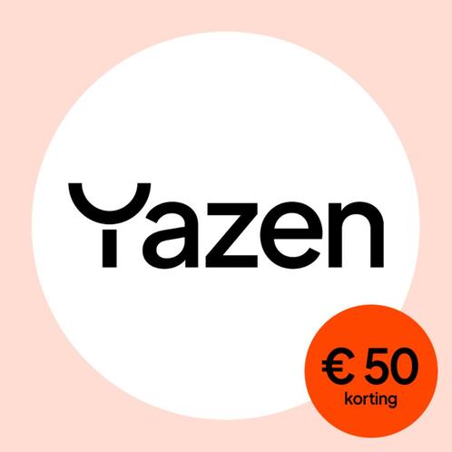 Yazen: 50 euro korting op je eerste maand, Tickets en Kaartjes, Kortingen en Cadeaubonnen, Eén persoon, Overige typen, Kortingsbon
