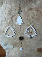 Kerst decoratie hangers hout met belletjes, Diversen, Ophalen, Zo goed als nieuw