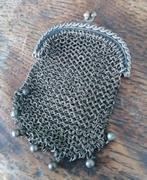 Antieke Franse zilveren mesh portemonnee, Antiek en Kunst, Ophalen