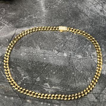 14k gouden ketting collier nieuw italy beschikbaar voor biedingen
