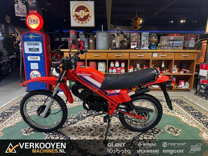 1980 Honda MT-5 Rood KN200, Fietsen en Brommers, Brommers | Oldtimers, Overige merken