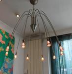 RVS hanglamp met 10 lichtpunten, Huis en Inrichting, Ophalen, Minder dan 50 cm