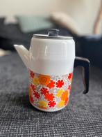 Vintage, brocante emaille cafetiere, Huis en Inrichting, Keuken | Servies, Overige materialen, Gebruikt, Overige typen, Ophalen of Verzenden