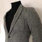 Scotch & Soda colbert - mêlee grey wol - heren, Kleding | Heren, Kostuums en Colberts, Zo goed als nieuw, Grijs, Scotch & Soda