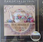 Treasured Friends Teapot Pakket - Dimensions Gold Collection, Hobby en Vrije tijd, Borduren en Borduurmachines, Dimensions, Ophalen of Verzenden