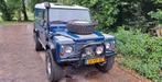 Landrover Defender 110 TD5. Grijs kenteken 3 zitplaatsen, 2500 cc, Blauw, Defender, Vierwielaandrijving