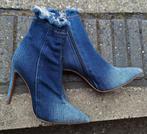 Jeans laarzen, Ophalen, Zo goed als nieuw, Zwart, Hoge laarzen