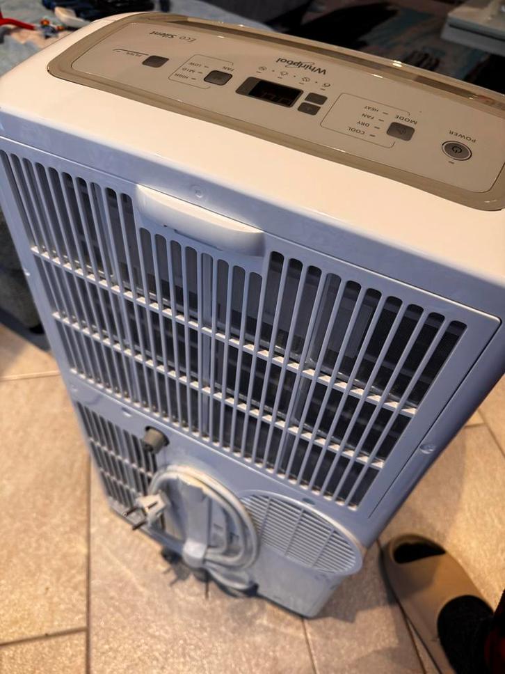 Defecte Whirlpool Mobiele Airco, Witgoed en Apparatuur, Airco's, Niet werkend, Mobiele airco, Minder dan 60 m³, 3 snelheden of meer