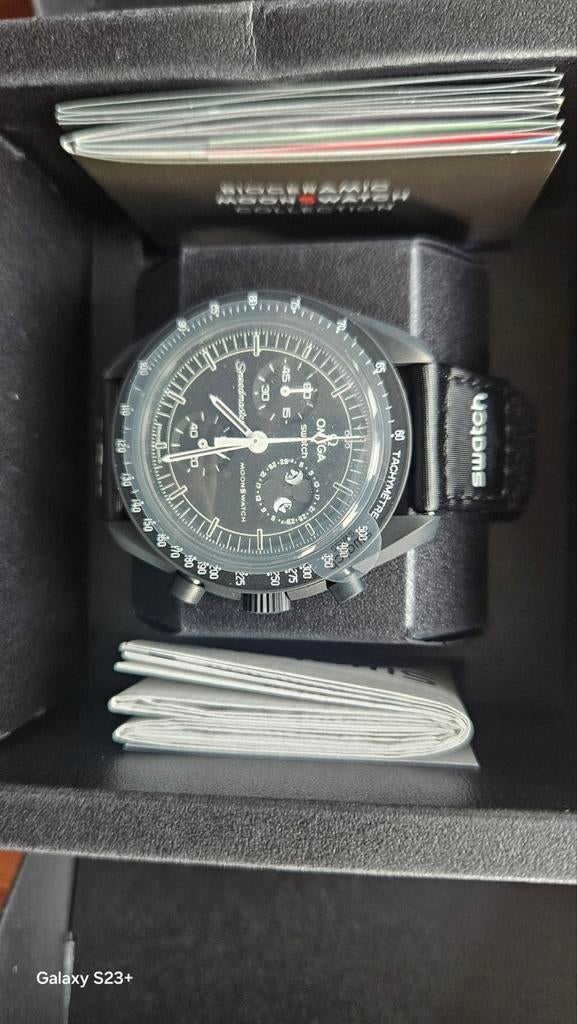 Swatch x Omega Moonswatch Moonshine Gold Flower - Nieuw, Sieraden, Tassen en Uiterlijk, Horloges | Heren, Nieuw, Polshorloge, Swatch