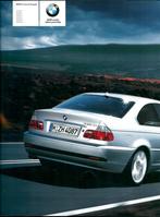 Brochure BMW 3 serie Coupe 2003, Auto diversen, Ophalen of Verzenden