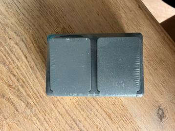 Yunelek Dubbel Stopcontact Spatwaterdicht Nieuw beschikbaar voor biedingen