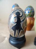 Collectie vintage beschilderde eieren Chinese eieren 1980, Ophalen of Verzenden