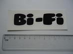 sticker oud BIFI worstje logo bi-fi bi fo retro sponsor auto, Verzamelen, Stickers, Verzenden, Zo goed als nieuw