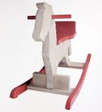Houten Hobbelpaard nieuw in doos, Kinderen en Baby's, Ophalen of Verzenden, Nieuw