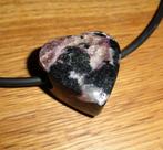 Ketting Charoiet Hart Edelsteen Zilver 925 Hartje, Sieraden, Tassen en Uiterlijk, Edelstenen, Verzenden, Nieuw