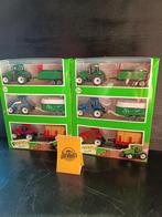 Farm World Tractor Set - 3 Tractoren met Aanhangers, Overige merken, 1:50 of kleiner, Auto, T