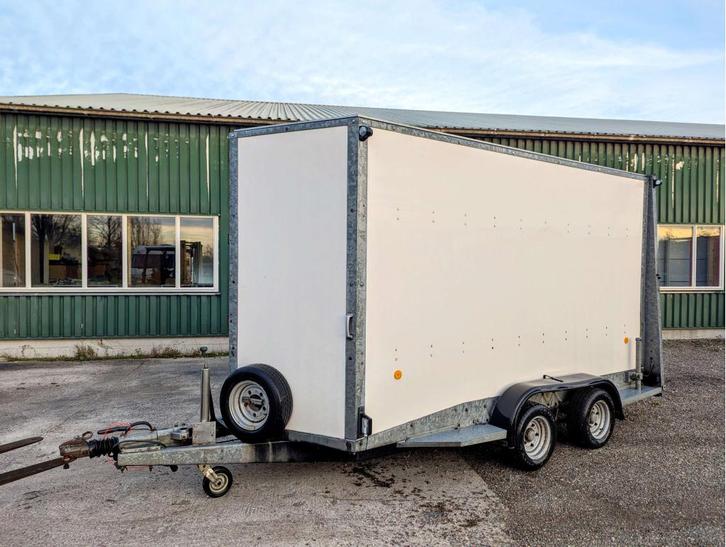 Ifor Williams gesloten aanhangwagen 3500 kg  BV126G7 BV126, Auto diversen, Aanhangers en Bagagewagens, Gebruikt