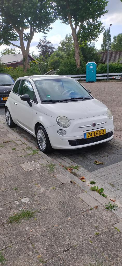 Fiat 500 1.2 C 2008 Wit Sport, Auto's, Fiat, Particulier, Airbags, Airconditioning, Centrale vergrendeling, Elektrische buitenspiegels