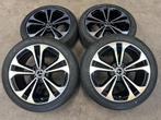 18 inch originele velgen + zomerbanden Mercedes C klasse, 18 inch, Gebruikt, Banden en Velgen, Ophalen of Verzenden