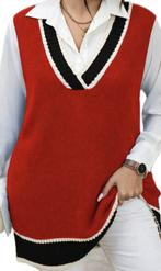 Spencer Finny Rood (44-50), Kleding | Dames, Verzenden, Nieuw, Rood, Trui of Vest