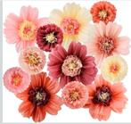 Paper flowers decor / Papieren Bloemen Decoratie, Ophalen, Zo goed als nieuw
