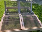 Auping auronde Blush elektrische bed bedbodem type duomat 1, Huis en Inrichting, Gebruikt, 90 cm, Tweepersoons, Ophalen of Verzenden