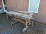 Oude Werkbank - Robuust & Authentiek, Ophalen, Gebruikt, 120 tot 170 cm, Bankschroef