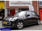 MINI Mini 1.5 One / Cooper / 5 deurs / Led / Navi / Camera /, Voorwielaandrijving, Stof, Gebruikt, Zwart