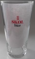 SKOL bierglas uit 1977, Ophalen of Verzenden, Nieuw, Glas of Glazen, Overige merken
