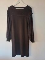 K-Design Gebreide Jurk Kant Mouwen - Maat 40, Kleding | Dames, Jurken, Maat 38/40 (M), Zwart, Ophalen of Verzenden, Knielengte