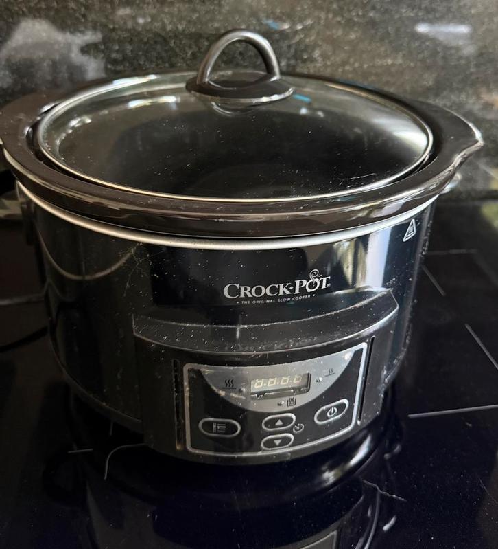 Slowcooker Crock-Pot SCCPRC507B, 3,5 l, Witgoed en Apparatuur, Slowcookers, Zo goed als nieuw, Ophalen