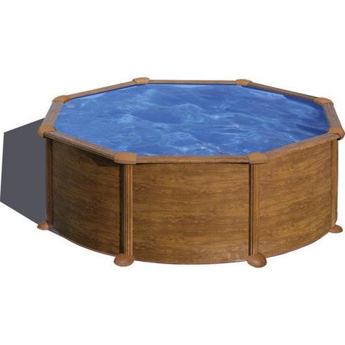 Gré stalen opzet zwembad 120 cm hoog 350 rond, Tuin en Terras, Zwembaden, Gebruikt, Opzetzwembad, 120 cm of meer, 200 tot 400 cm