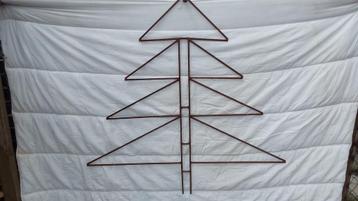 1x Kerstdecoratie/Denneboom van betondraad beschikbaar voor biedingen