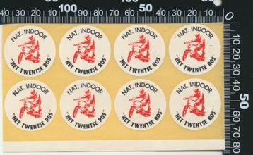 Sticker: Fietscross Het Twentse Ros - Nationaal Indoor (3) beschikbaar voor biedingen