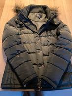 Bella Ragazza winterjas met nepbont capuchon, Kleding | Dames, Ophalen of Verzenden, Zo goed als nieuw, Groen, Maat 46/48 (XL) of groter