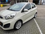 Kia Picanto 1.0 Cvvt 5-DRS 2012 beige, Auto's, Voorwielaandrijving, Euro 5, Zwart, USB