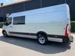 Opel Movano 2.3 CDTI L4 H2 DUBBELCABINE 6PERSOONS DUBBEL- LU, Voorwielaandrijving, Stof, Gebruikt, Zwart