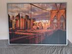 Brooklyn bridge, 100x140 cm, Huis en Inrichting, Woonaccessoires | Schilderijen, Tekeningen en Foto's, Ophalen, Zo goed als nieuw