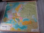 Grote (176x200cm) school- landkaart van Europa, Ophalen, Aardrijkskunde